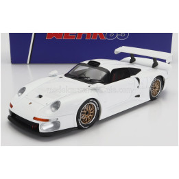 WERK83 PORSCHE 911 GT1 PLAIN BODY VERSION 1996 - WHITE 1/18