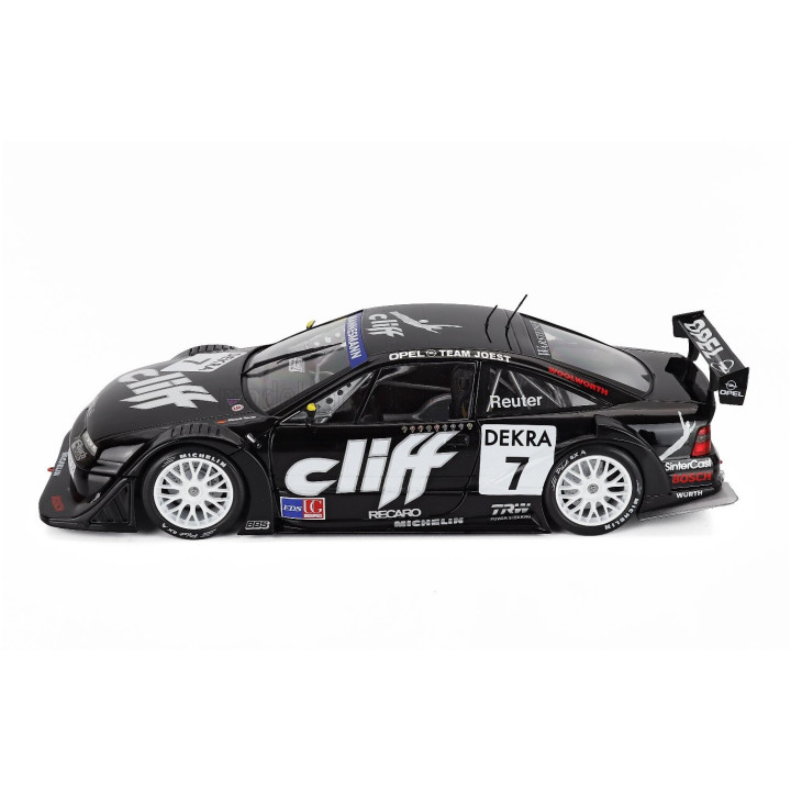 WERK83 OPEL CALIBRA V6 4x4 TEAM JOEST N 7 CHAMPION DTM/ITC SEASON 1996 MANUEL REUTER - BLACK 1/18