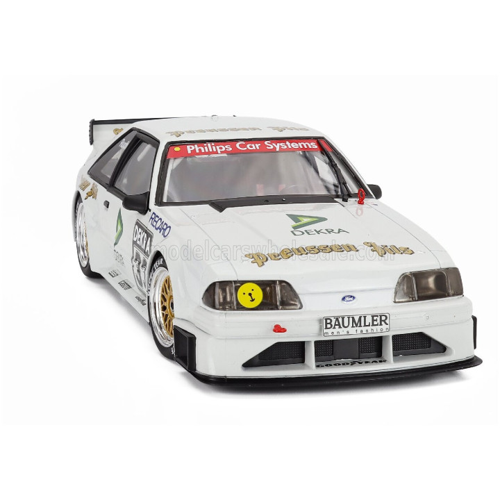 WERK83 FORD USA MUSTANG 5.0 GT TEAM RUCH MOTORSPORT N 33 DTM 1993 GERD RUCH - WHITE 1/18