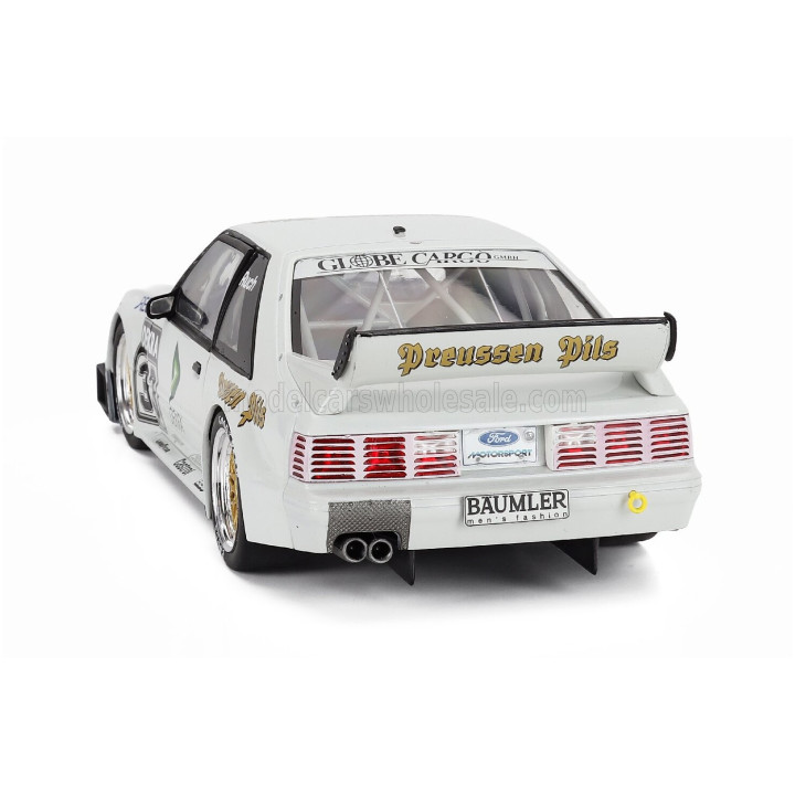 WERK83 FORD USA MUSTANG 5.0 GT TEAM RUCH MOTORSPORT N 33 DTM 1993 GERD RUCH - WHITE 1/18