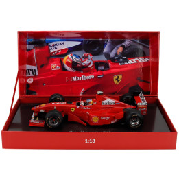 WERK83 FERRARI F1 F300 N 3 WINNER CANADA GP 1998 MICHAEL SCHUMACHER - RED WHITE 1/18