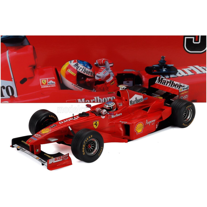 WERK83 FERRARI F1 F300 N 3 WINNER CANADA GP 1998 MICHAEL SCHUMACHER - RED WHITE 1/18