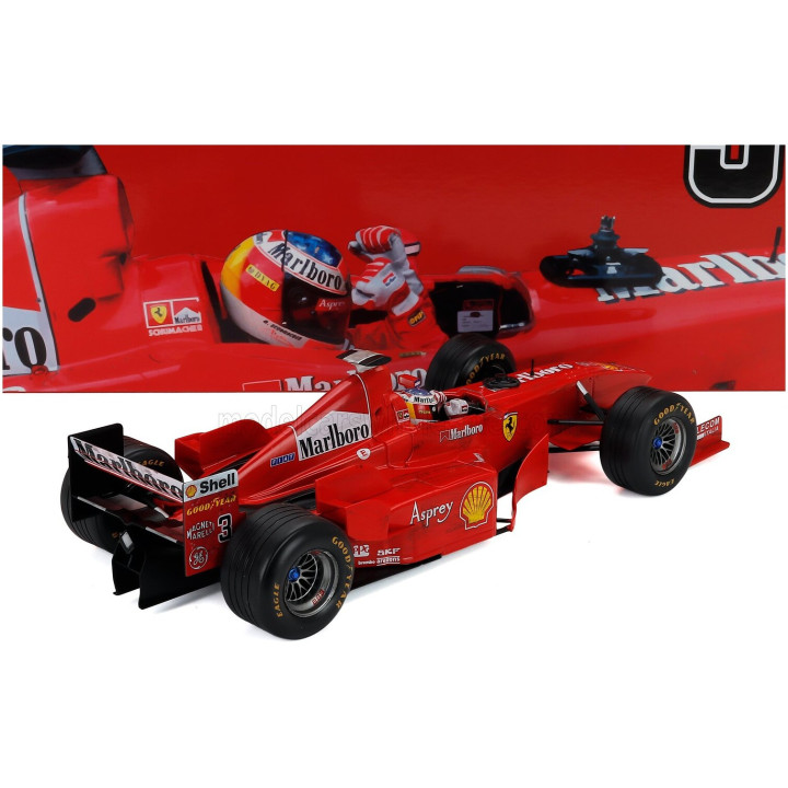 WERK83 FERRARI F1 F300 N 3 WINNER CANADA GP 1998 MICHAEL SCHUMACHER - RED WHITE 1/18