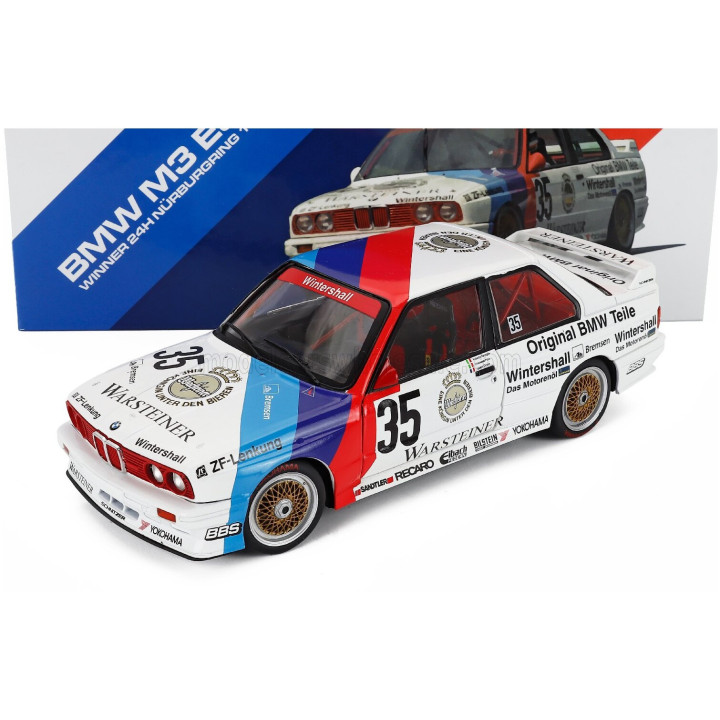 WERK83 BMW M3 3-SERIES (E30) TEAM SCHNITZER N 35 WINNER 24h NURBURGRING 1989 EMANUELE PIRRO - ROBERTO RAVAGLIA - FABIEN GIROIX