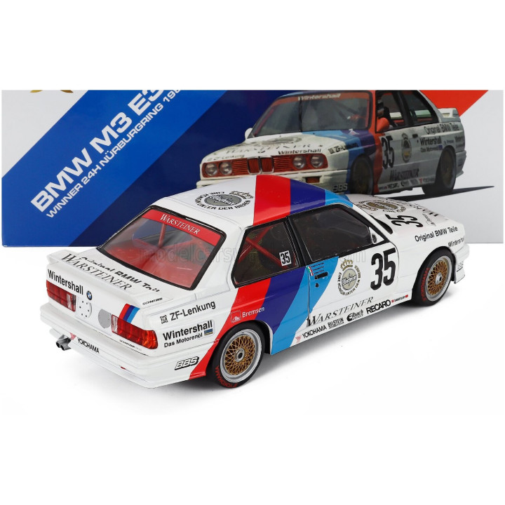 WERK83 BMW M3 3-SERIES (E30) TEAM SCHNITZER N 35 WINNER 24h NURBURGRING 1989 EMANUELE PIRRO - ROBERTO RAVAGLIA - FABIEN GIROIX