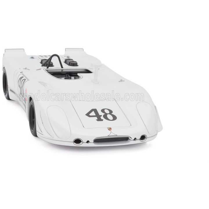 WERK83 PORSCHE 908/2 3.0L TEAM SOLAR PRODUCTION N 48 2nd 12h SEBRING 1970 STEVE McQUEEN - PETER REVSON - WHITE 1/18