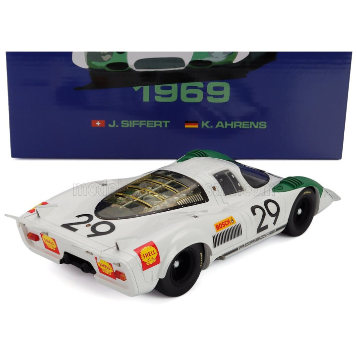 WERK83 PORSCHE 917K 4.9L N 29 WINNER 1000km ZELTWEG 1969 JO SIFFERT - KURT AHRENS - WHITE GREEN 1/18