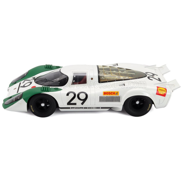 WERK83 PORSCHE 917K 4.9L N 29 WINNER 1000km ZELTWEG 1969 JO SIFFERT - KURT AHRENS - WHITE GREEN 1/18