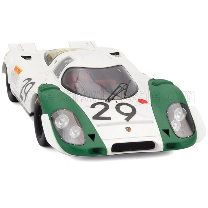 WERK83 PORSCHE 917K 4.9L N 29 WINNER 1000km ZELTWEG 1969 JO SIFFERT - KURT AHRENS - WHITE GREEN 1/18