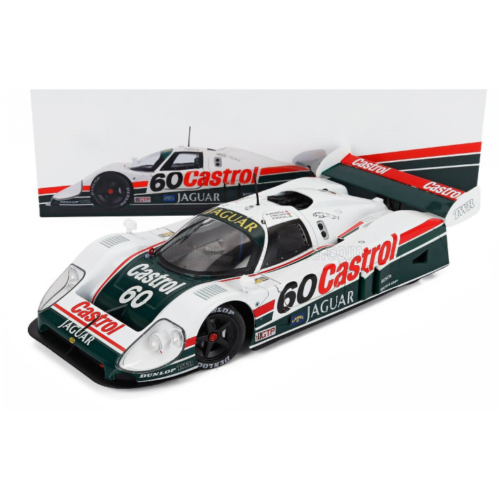 WERK83 JAGUAR XJR-9 TEAM CASTROL JAGUAR RACING N 60 WINNER 24h DAYTONA 1988 MARTIN BRUNDLE - RAUL BOESEL - JOHN NIELSEN - WHITE
