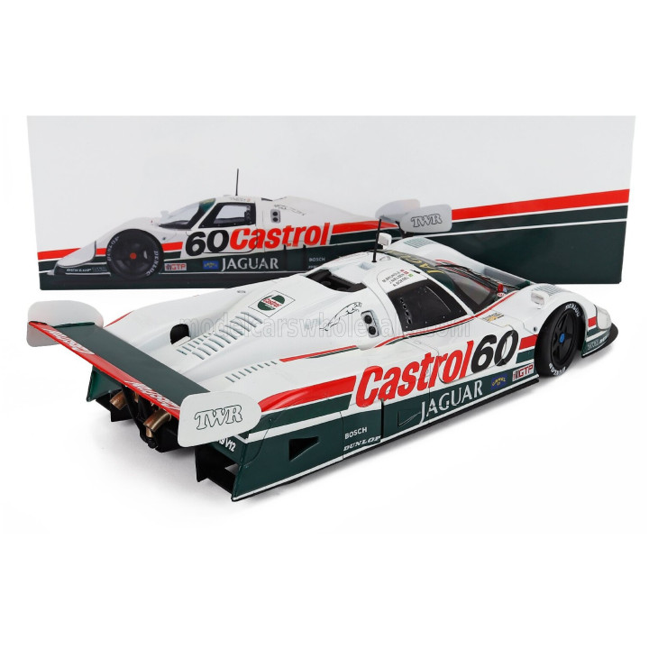 WERK83 JAGUAR XJR-9 TEAM CASTROL JAGUAR RACING N 60 WINNER 24h DAYTONA 1988 MARTIN BRUNDLE - RAUL BOESEL - JOHN NIELSEN - WHITE