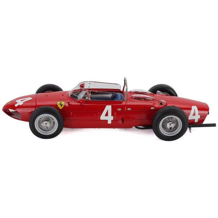 WERK83 FERRARI F1 156 SHARKNOSE N 4 WINNER BRITISH GP 1961 WOLFGANG VON TRIPS - RED 1/18