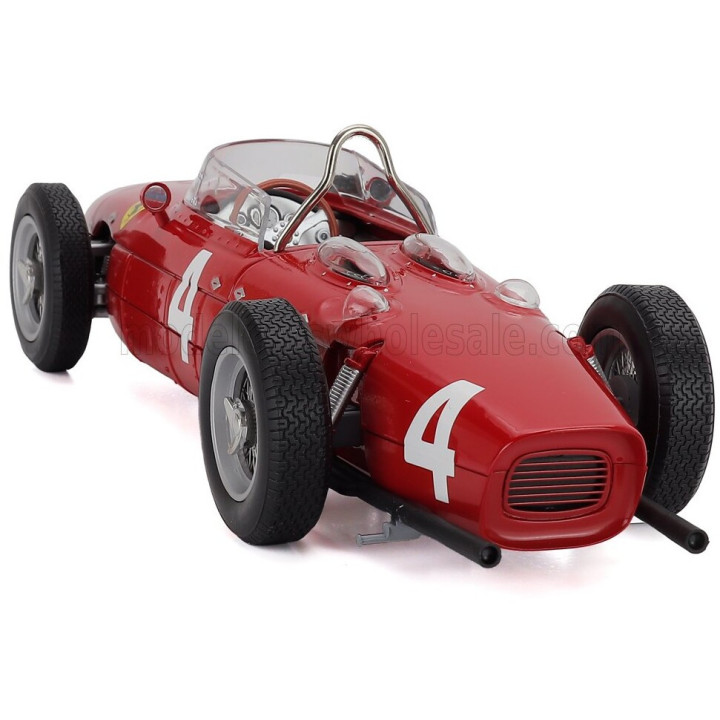 WERK83 FERRARI F1 156 SHARKNOSE N 4 WINNER BRITISH GP 1961 WOLFGANG VON TRIPS - RED 1/18