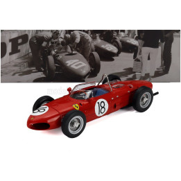 WERK83 FERRARI F1 156 SHARKNOSE N 18 FRENCH GP 1961 RICHIE GINTHER - RED 1/18