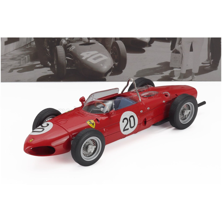 WERK83 FERRARI F1 156 SHARKNOSE N 20 FRANCE GP 1961 WOLFGANG VON TRIPS - RED 1/18
