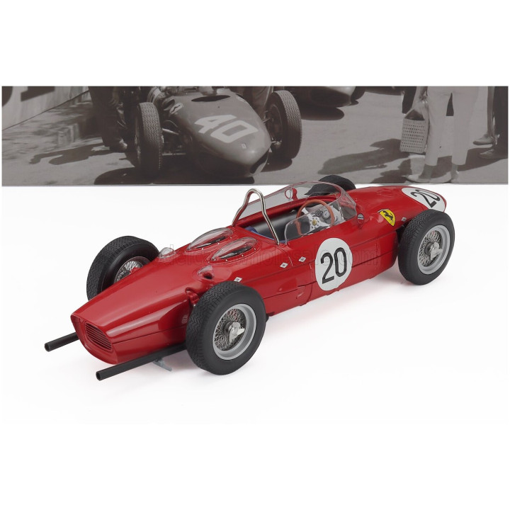 WERK83 FERRARI F1 156 SHARKNOSE N 20 FRANCE GP 1961 WOLFGANG VON TRIPS - RED 1/18