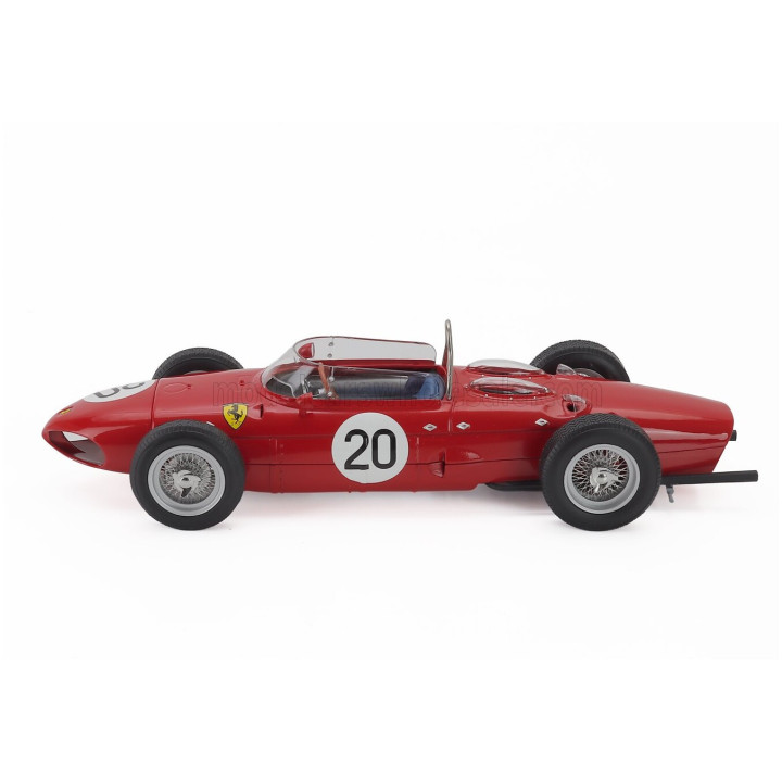 WERK83 FERRARI F1 156 SHARKNOSE N 20 FRANCE GP 1961 WOLFGANG VON TRIPS - RED 1/18