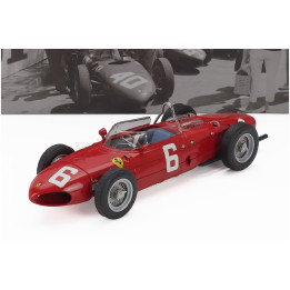WERK83 FERRARI F1 156 SHARKNOSE 3rd N 6 BELGIUM GP 1961 RICHIE GINTHER - RED 1/18