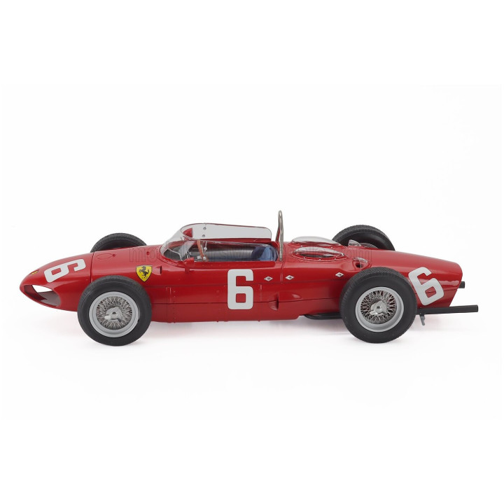 WERK83 FERRARI F1 156 SHARKNOSE 3rd N 6 BELGIUM GP 1961 RICHIE GINTHER - RED 1/18