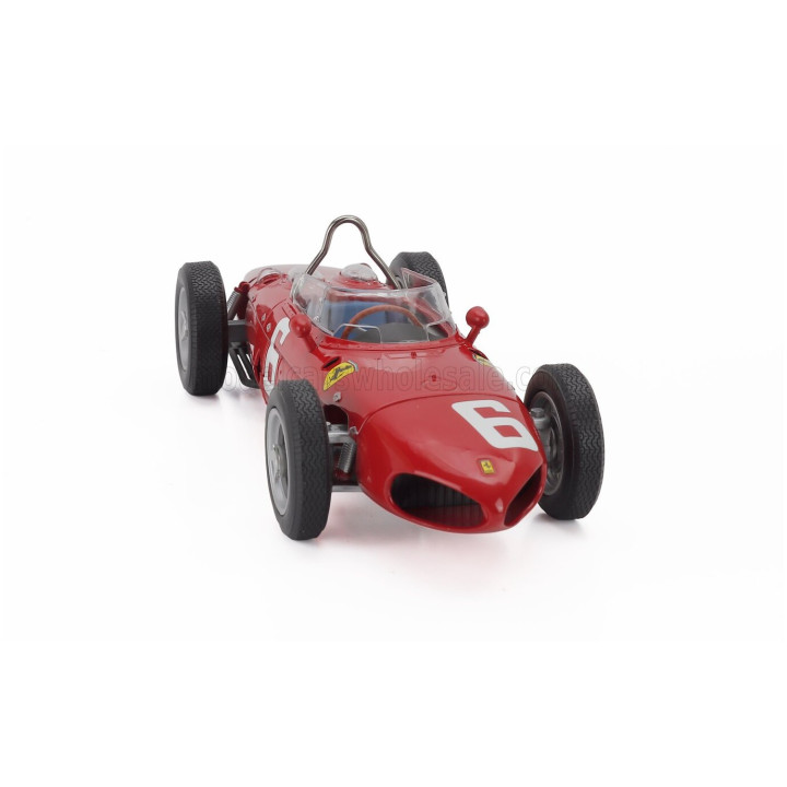 WERK83 FERRARI F1 156 SHARKNOSE 3rd N 6 BELGIUM GP 1961 RICHIE GINTHER - RED 1/18