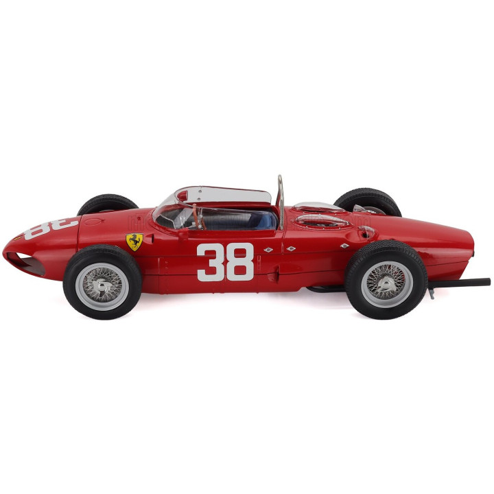 WERK83 FERRARI F1 156 SHARKNOSE N 38 WORLD CHAMPION 3rd MONACO GP 1961 PHIL HILL - RED 1/18