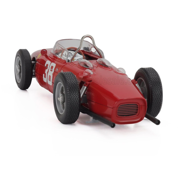 WERK83 FERRARI F1 156 SHARKNOSE N 38 WORLD CHAMPION 3rd MONACO GP 1961 PHIL HILL - RED 1/18