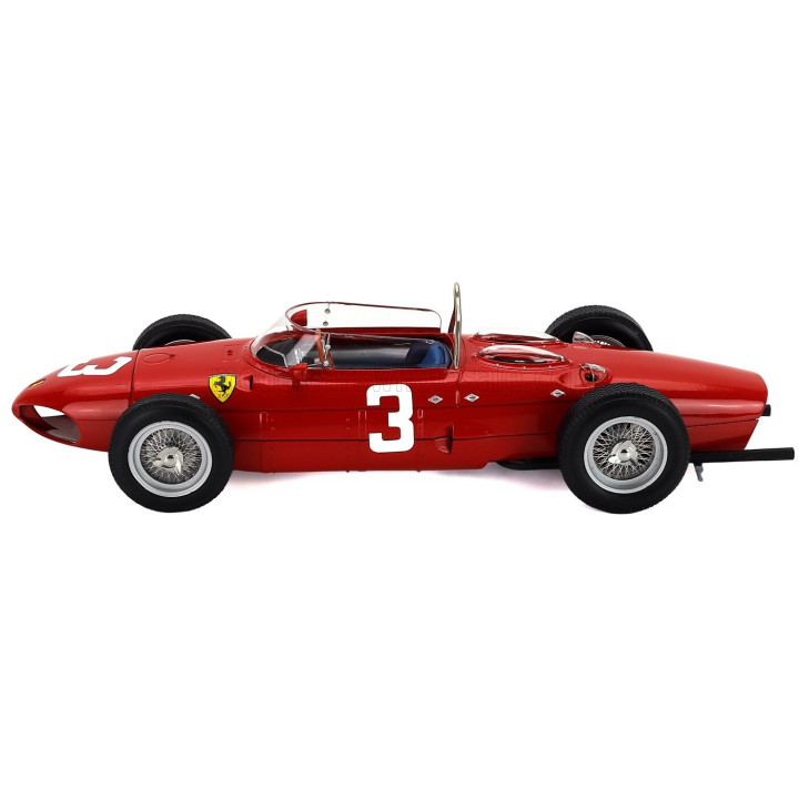 WERK83 FERRARI F1 156 SHARKNOSE N 3 WINNER DUTCH GP 1961 WOLFGANG VON TRIPS - RED 1/18