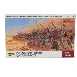 ZVEZDA FIGURES CATAPHRACTS - CAVALIERI CORAZZATI 1/72