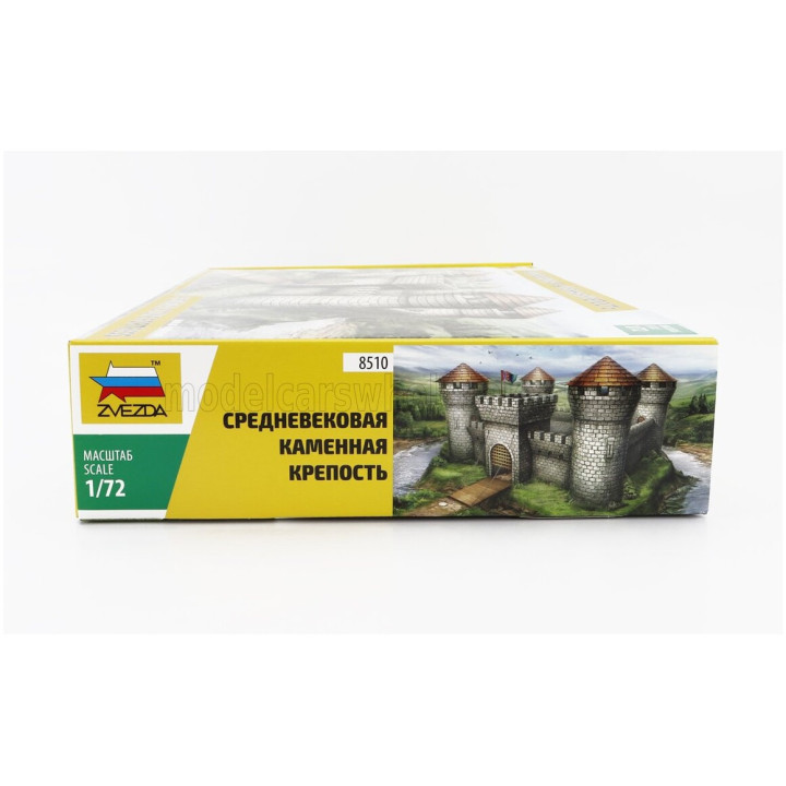 ZVEZDA ACCESSORIES MEDIEVAL STONE FORTRESS 1/72