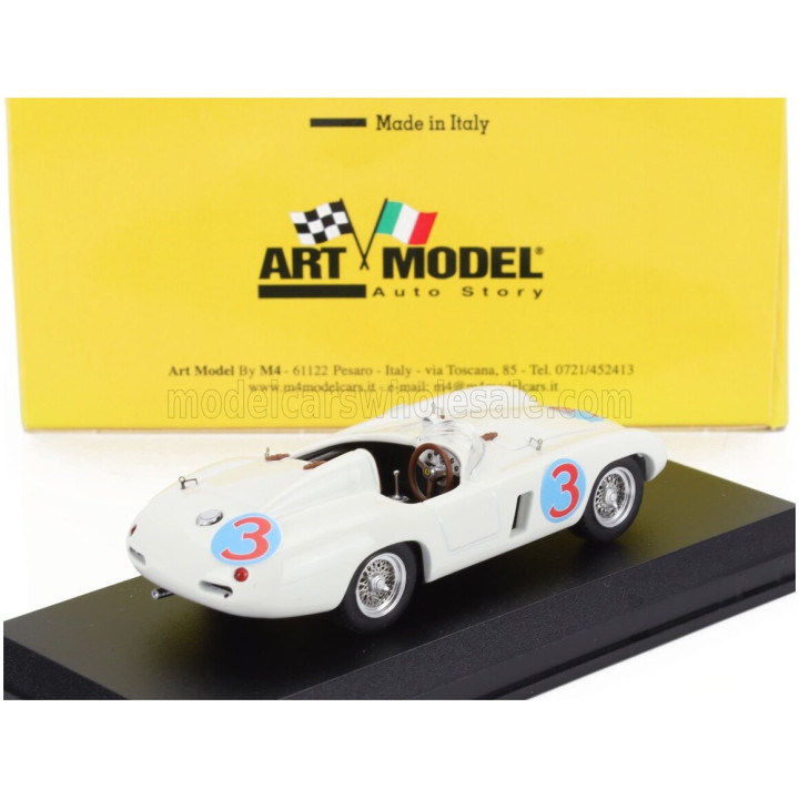 ART MODEL FERRARI 750 MONZA SPIDER s/n.0498 N 3 WINNER ROAD AMERICA E
