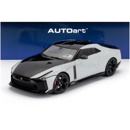 AUTOART NISSAN GT-R50 BY ITALDESIGN 2021 - WHITE MET BLACK 1/18