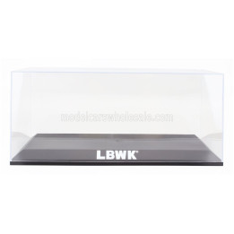 AUTOART VETRINA DISPLAY BOX BASE IN PLASTICA NERA - PLASTIC BASE BLAC