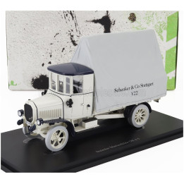 AUTOCULT DAIMLER TRUCK MARIENFELDE DR 4.5 GERMANY 1917 - WHITE 1/43