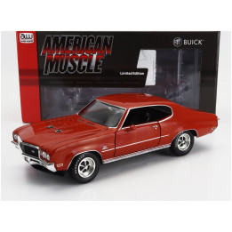 AUTOWORLD BUICK GS STAGE 1 HARD-TOP 1972 - ORANGE 1/18