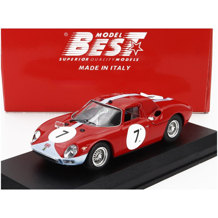 BEST MODEL FERRARI 250LM 3.3L V12 N 7 WINNER 12h REIMS 1964 GRAHAM HI