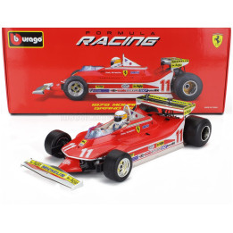 BURAGO FERRARI F1  312T4 SHORT TAIL N 11 WINNER MONACO GP JODY SCHECK