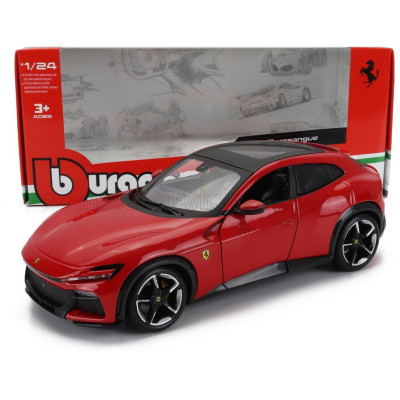 BURAGO FERRARI PUROSANGUE SUV 2022 - RED 1/24