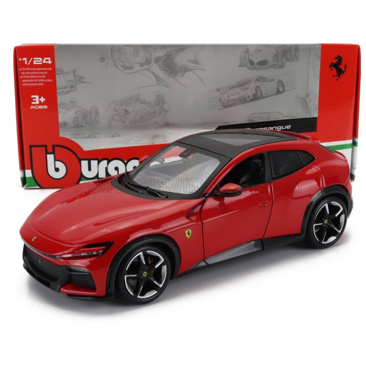 BURAGO FERRARI PUROSANGUE SUV 2022 - RED 1/24