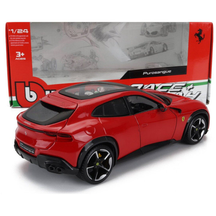 BURAGO FERRARI PUROSANGUE SUV 2022 - RED 1/24