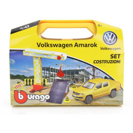 BURAGO ACCESSORIES DIORAMA - SET BUILD CONSTRUCTION - SET COSTRUZIONI