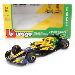 BURAGO McLAREN F1  MCL38 TEAM MCLAREN N 4 4th MONACO GP (SENNA 30th A