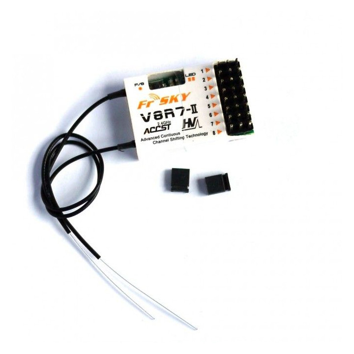 FrSky : Prijímač FrSky V8R7-II 7CH 2.4GHz (HV)