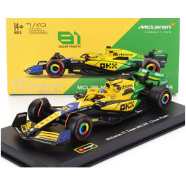 BURAGO McLAREN F1  MCL38 TEAM MCLAREN N 81 2nd MONACO GP (SENNA 30th 