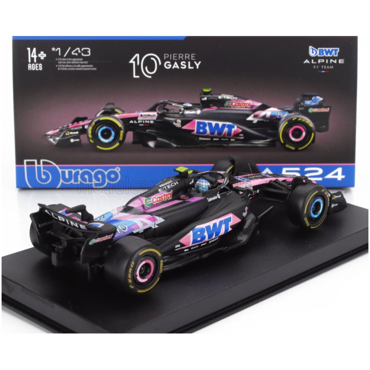 BURAGO ALPINE F1  A524 TEAM BWT ALPINE N 10 SEASON 2024 PIERRE GASLY 