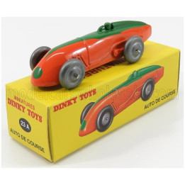 EDICOLA DINKY RACE CAR N 4 1930 - ORANGE GREEN 1/43
