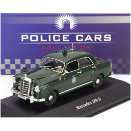 EDICOLA MERCEDES BENZ 180D POLIZEI 1953 - DARK GREEN 1/43