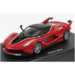 EDICOLA FERRARI FXX-K N 10 2014 - RED BLACK 1/43