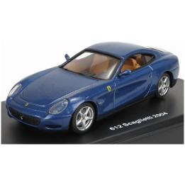 EDICOLA FERRARI 612 SCAGLIETTI 2004 - BLUE MET 1/43