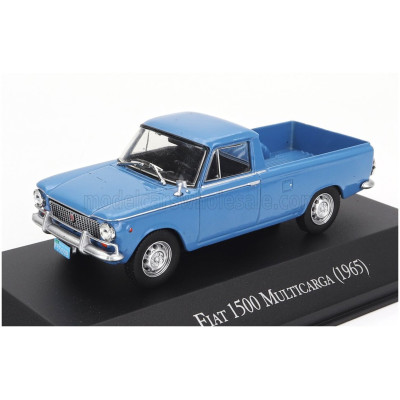 EDICOLA FIAT 1500 PICK-UP MULTICARGA 1965 - LIGHT BLUE 1/43
