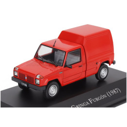 EDICOLA IES GRINGA VAN FURGON 1987 - RED 1/43